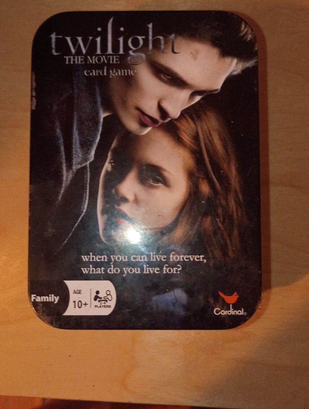 Twilight The Movie Card Game - Black In Collectible Tin